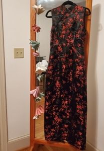 Chinese silk traditional dress